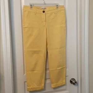 CAbi Coast Crop Pants NWOT